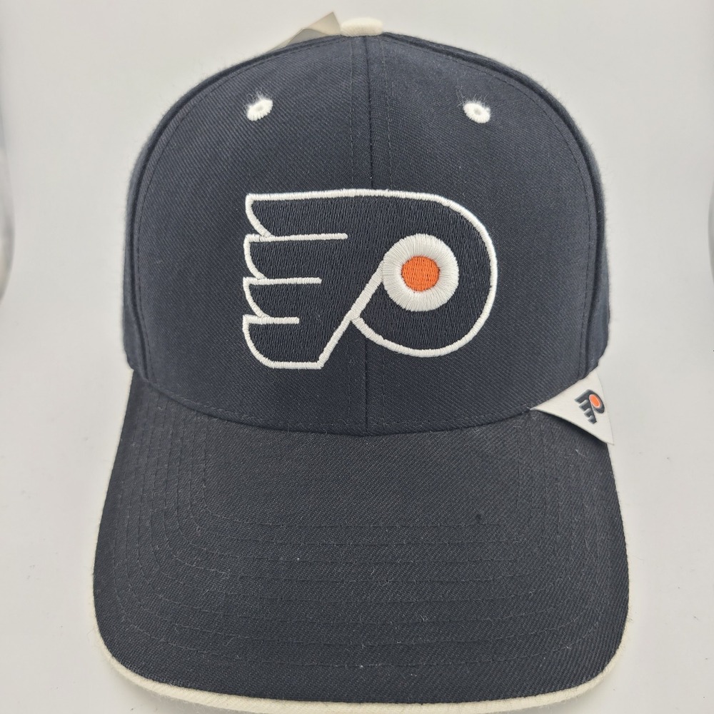 Twins Enterprise Philadelphia Flyers NHL Ice Hockey Hat Mens Black Strapback NWT